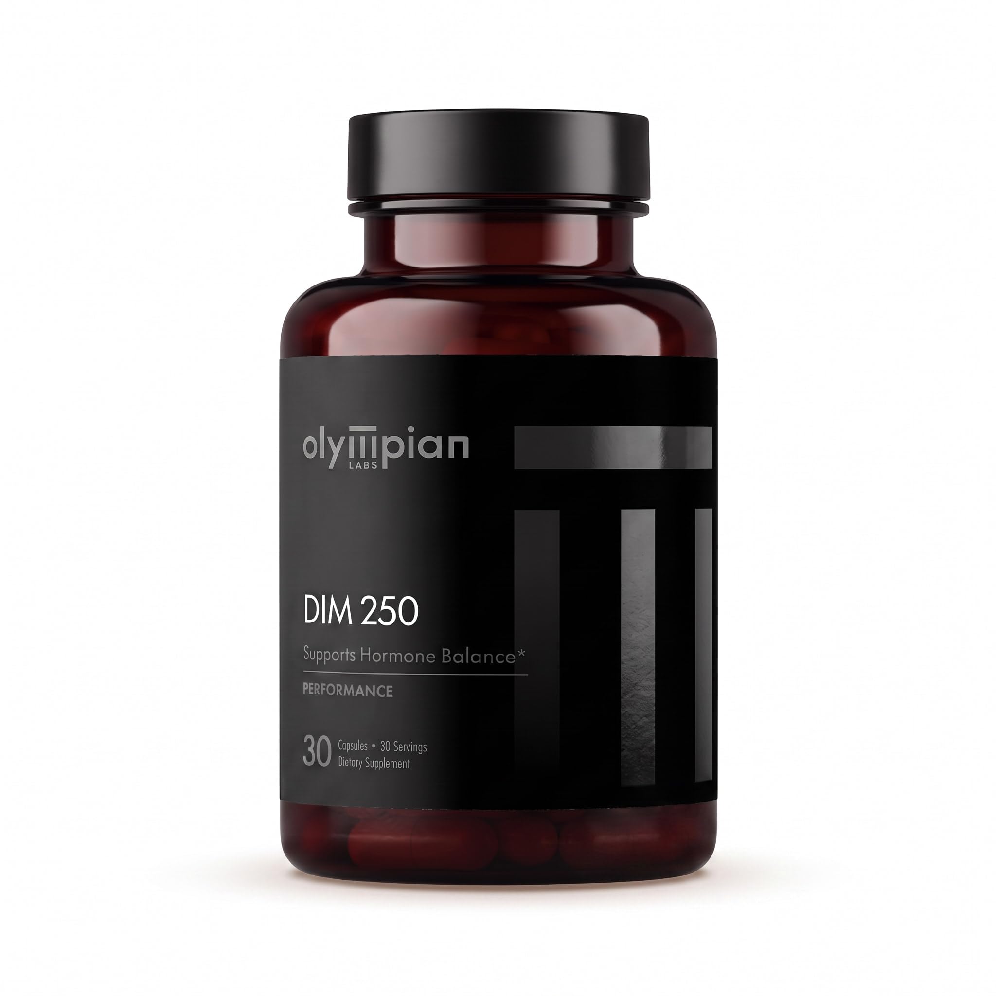 Olympian Labs Performance DIM Supplement 250mg - DIM Diindolylmethane 30 Capsules (30 Day Supply) 250 Mg