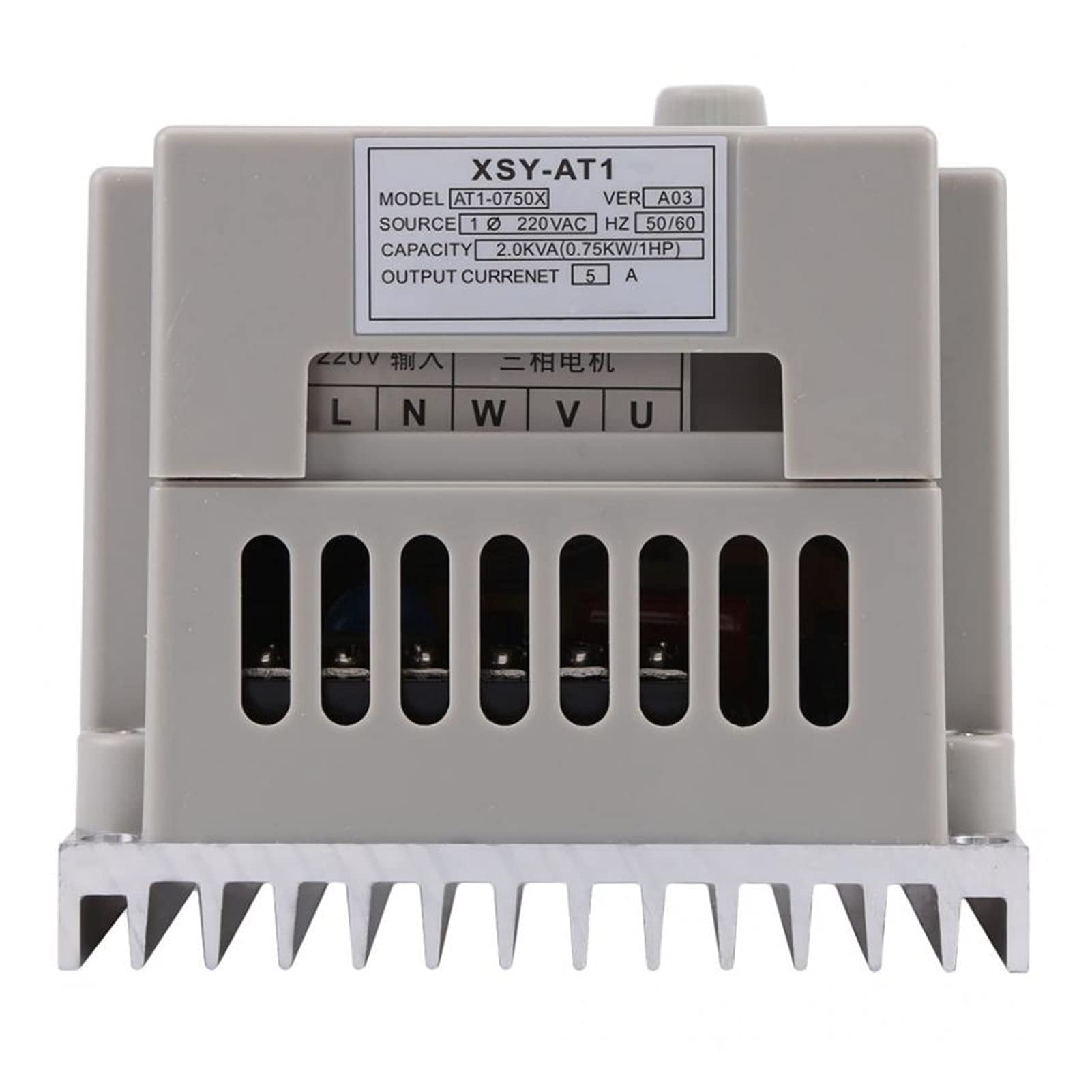 VFD, Variatore di frequenza VFD. Regolatore velocità Inverter Singola frase 1pc 0.75kw,Multi-protezione