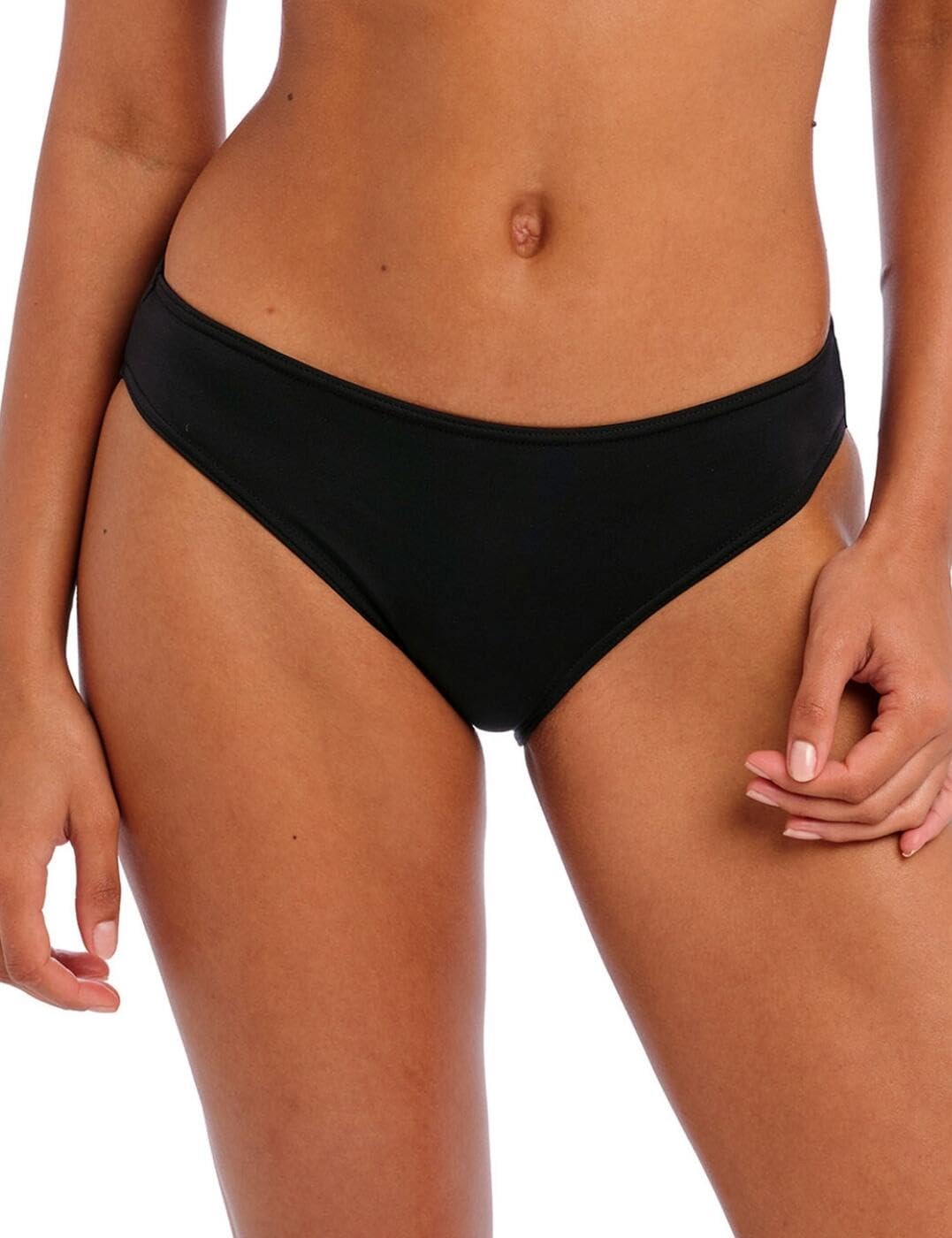 7234 Freya Jewel Cove Bikini Brief - 7234 Plain Black