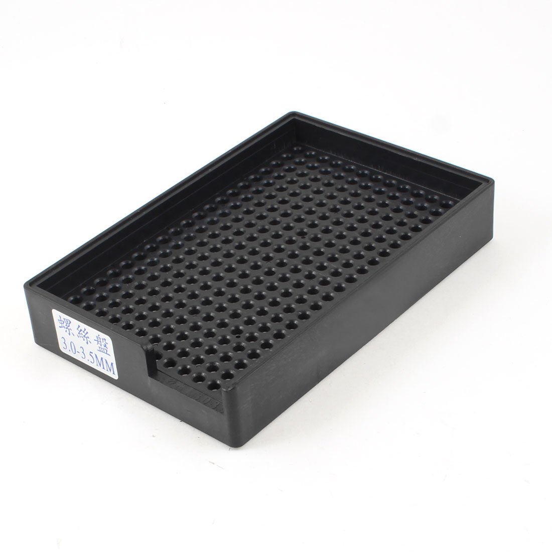 Aexit Anti-Static 3.0mm-3.5mm Nuts Screws Tray Holder Black Panel Nuts 273 Holes