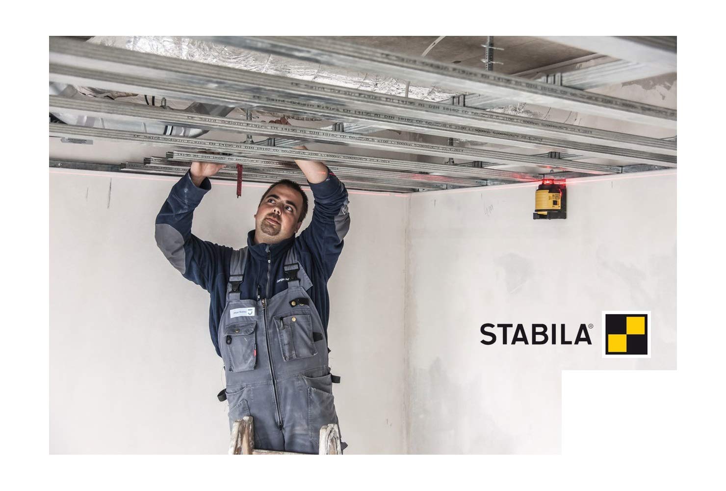 LIVELLA MAGNETICA ALLUMINIO PER MURATORE STABILA CM. 80 N. 2 BOLLE MODELLO 70 M