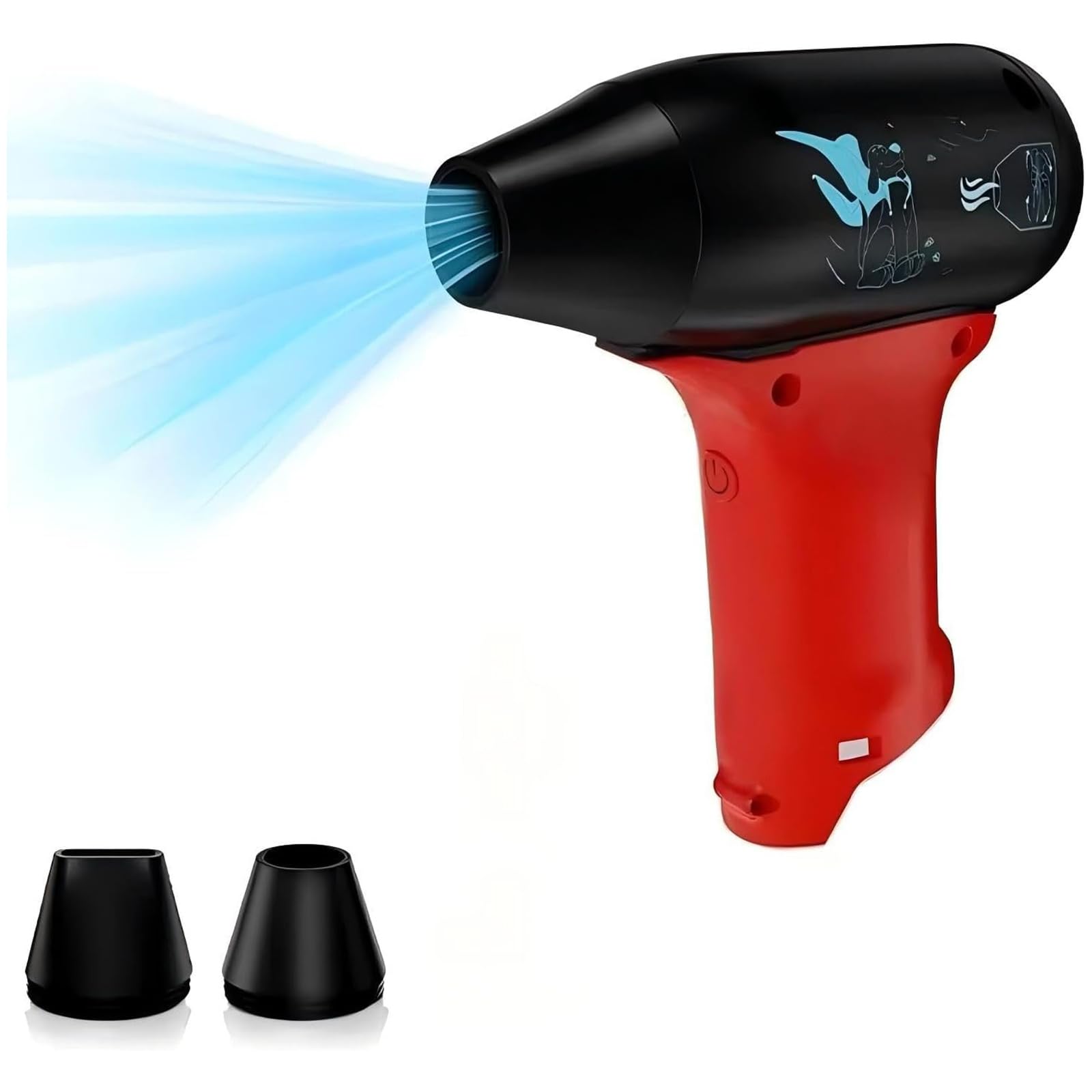 Tsophreniq Miniature Handheld Air Blower 3 Speed Control 130000Rpm Motor For Efficient Removal In Tight Spaces Cars Electronics Cordless Handheld Blower