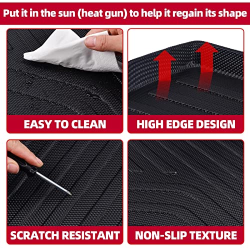 Naibeve For Bmw Ix Cargo Mat Cargo Liners 2022 2023, Bmw Ix Accessories, All Weather Trunk Mat, Waterproof Rear Cargo Mat Custom Fit For Bmw Ix, Heavy Duty Floor Mats #TOP5