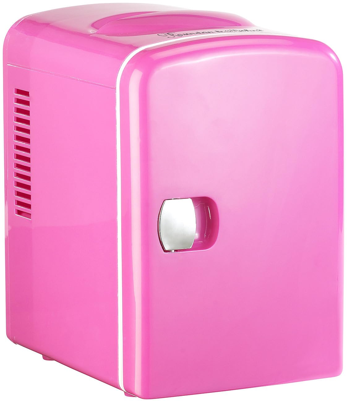 Rosenstein & Söhne Mini réfrigérateur 2 en 1 avec prise 12/230 V - Rose