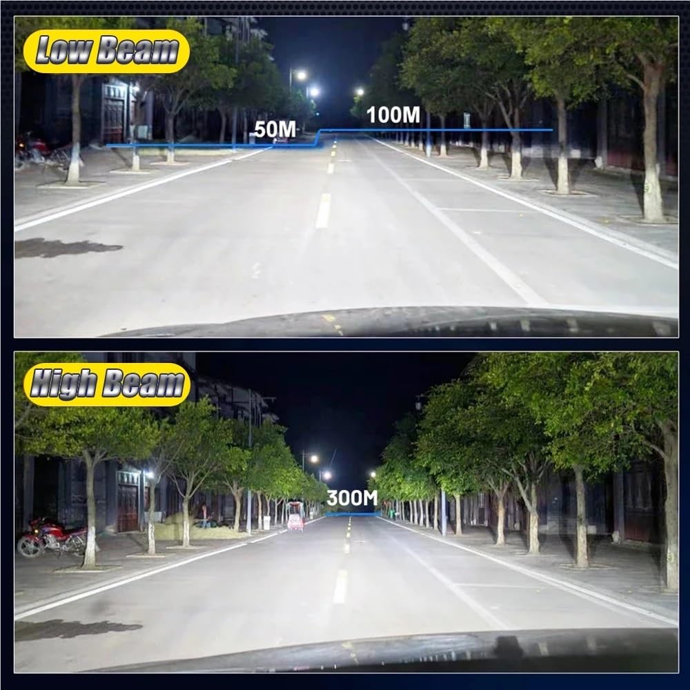Faro LED H7 H4 H11 de 2300 W, alta potencia, CANbus H1 H8 9005 HB3 9006 HB4 9012 HIR2 H13 880 H16, lámpara turbo de 6000 K, luz for coche de 12 V(H4/9003/HB2 Hi/Lo)