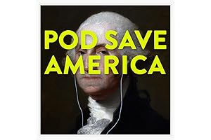 Pod Save America Vinyl Bumper Sticker 5" Pro-Heroes Logo