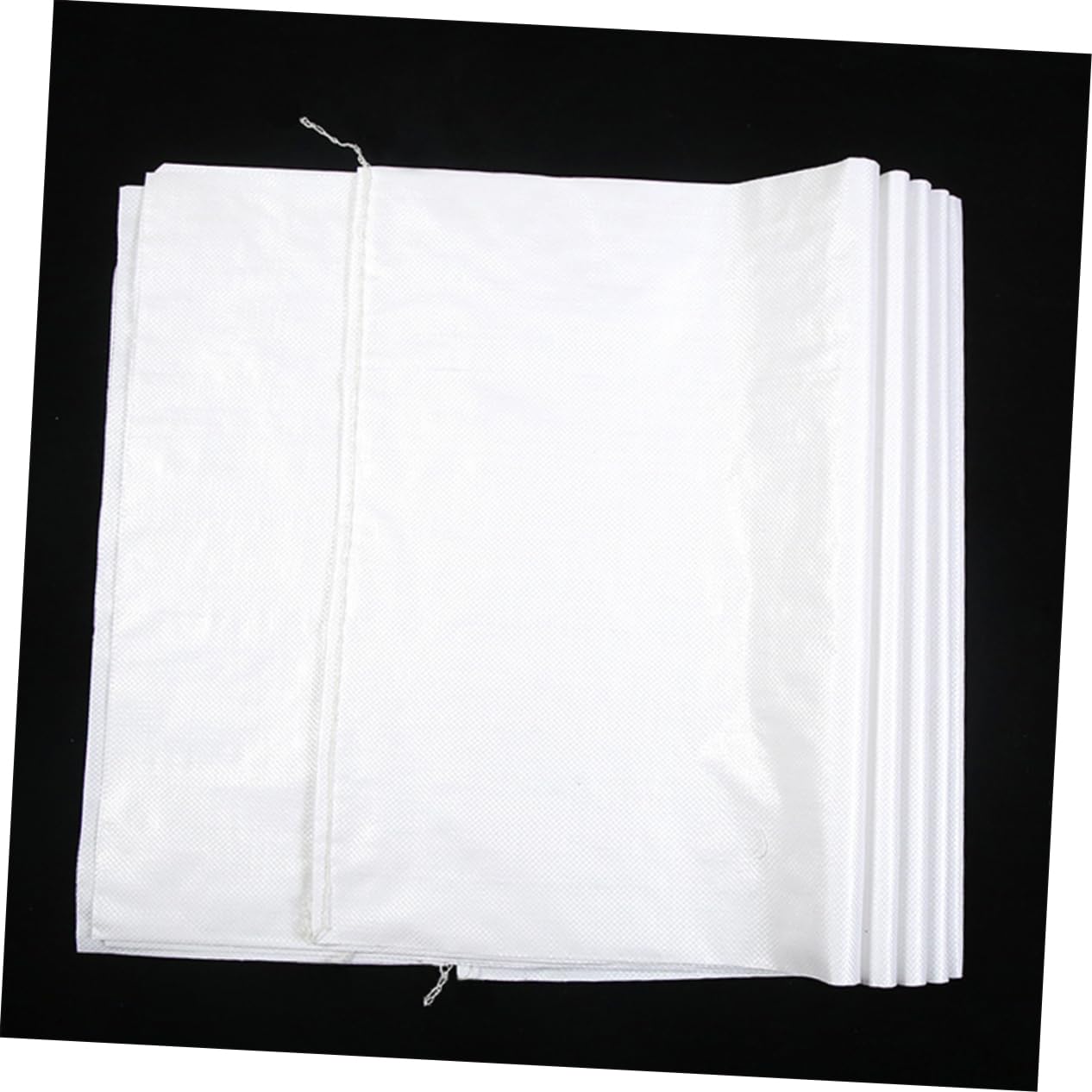 NAMOARLY 10 Pack Woven Sack Polywoven Bag Gunny Sacks for Packaging Beach Bag Weights