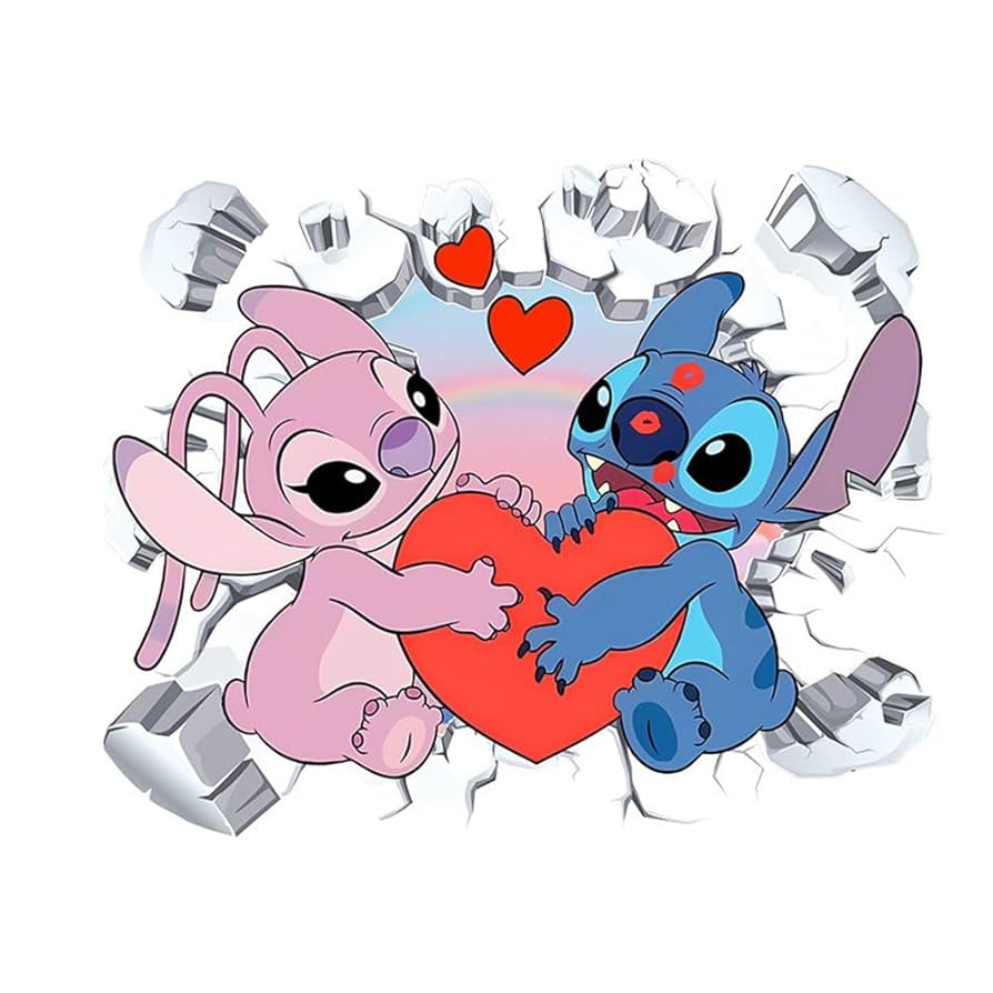 Amazon.co.jp: FANG LIAN リロ&スティッチ ウォールステッカー