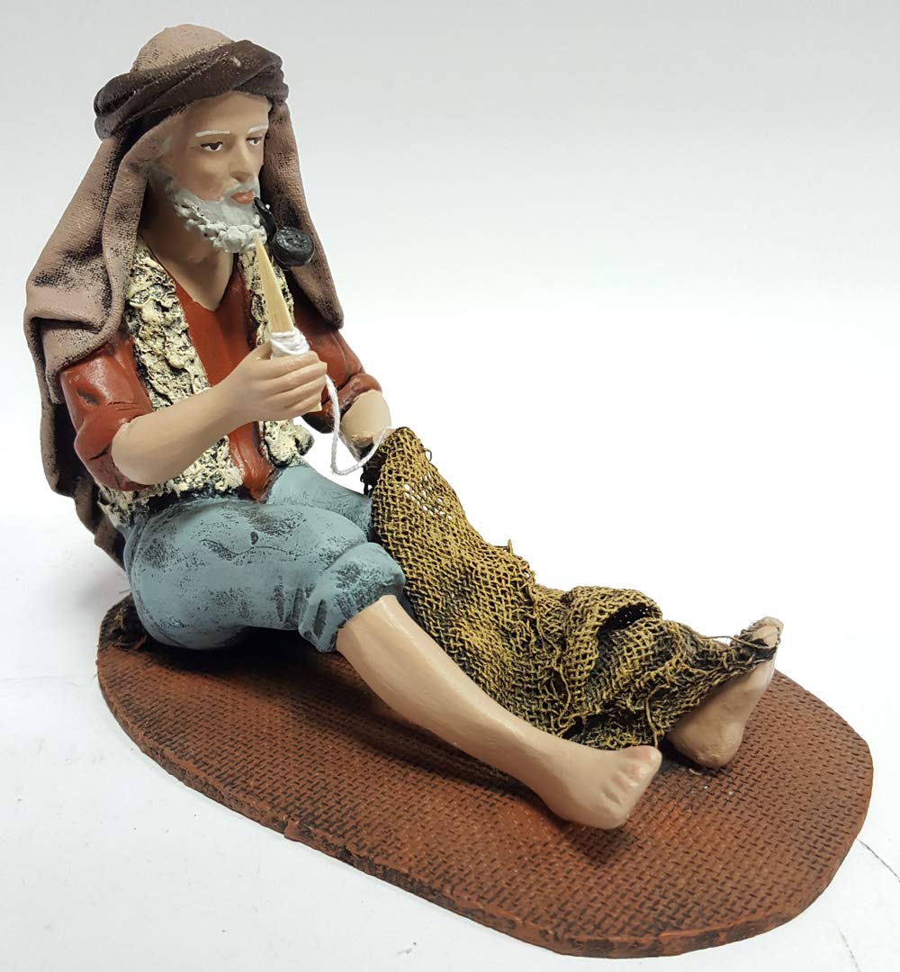 Pastor cosiendo Red, para Figuras de 17 cm
