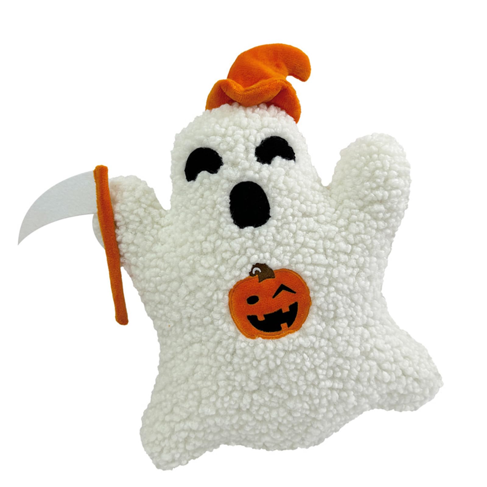 Tsophreniq Lovely Halloween Pumpkin Ghosty Plushie Soft Snuggling Toy for Kids ' Bedroom Christmas Holiday Cushion Christmas Cushion