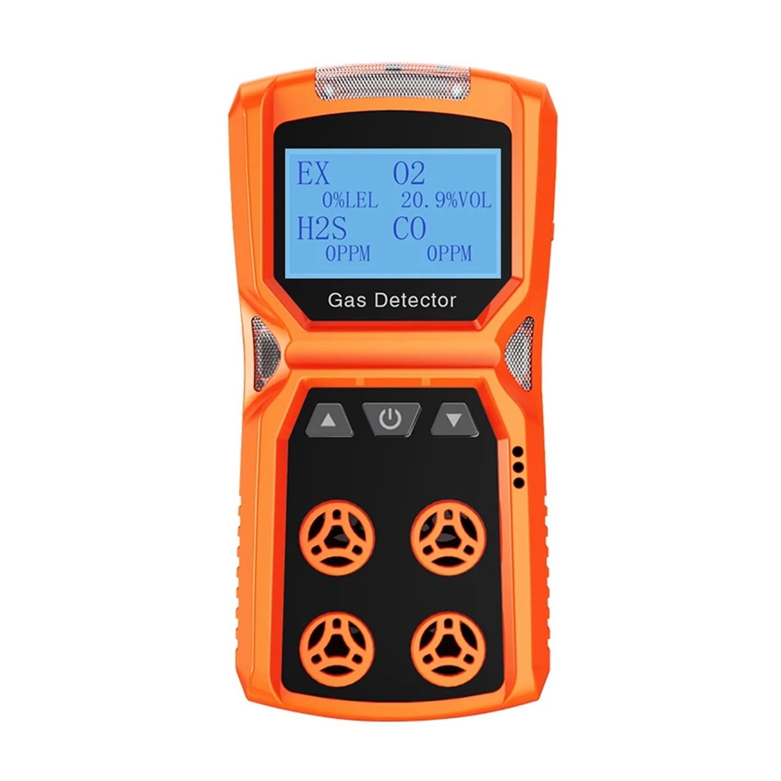 Monitor de co2, Detector de Gases múltiples, medidor Gas, O2, H2S, CO, LEL, 4 en 1, Detector Fugas Combustible, oxíno, sulfuro hidróno y monóxido Carbono para el hogar
