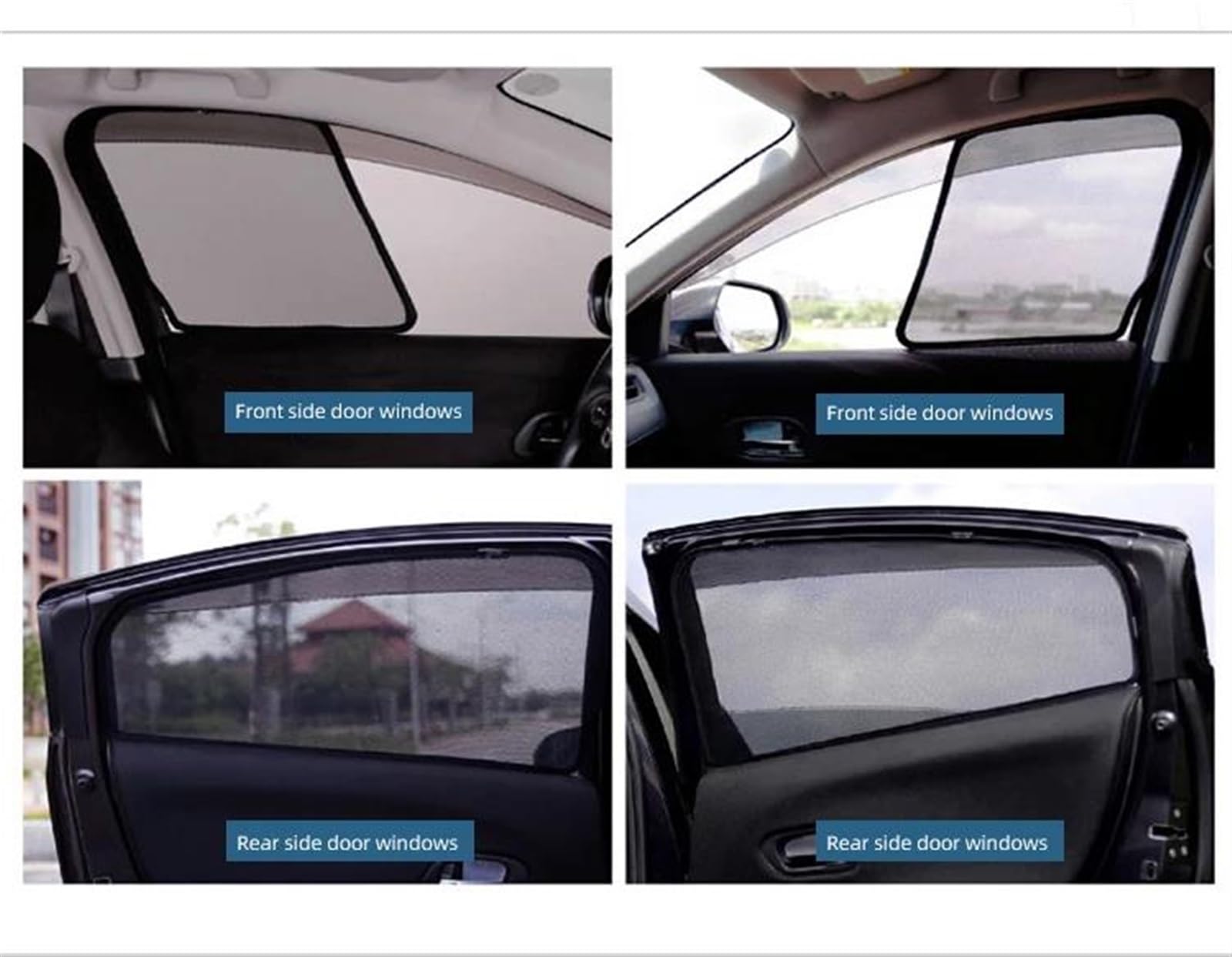 Tendine Parasole Auto Per Kadjar 2015-2022 Magnetico Auto Parasole Shield Parabrezza Anteriore Telaio Tenda Posteriore Bambino Finestrini Laterali Visiera Parasole Auto ( Color : 5PCS R T Back )