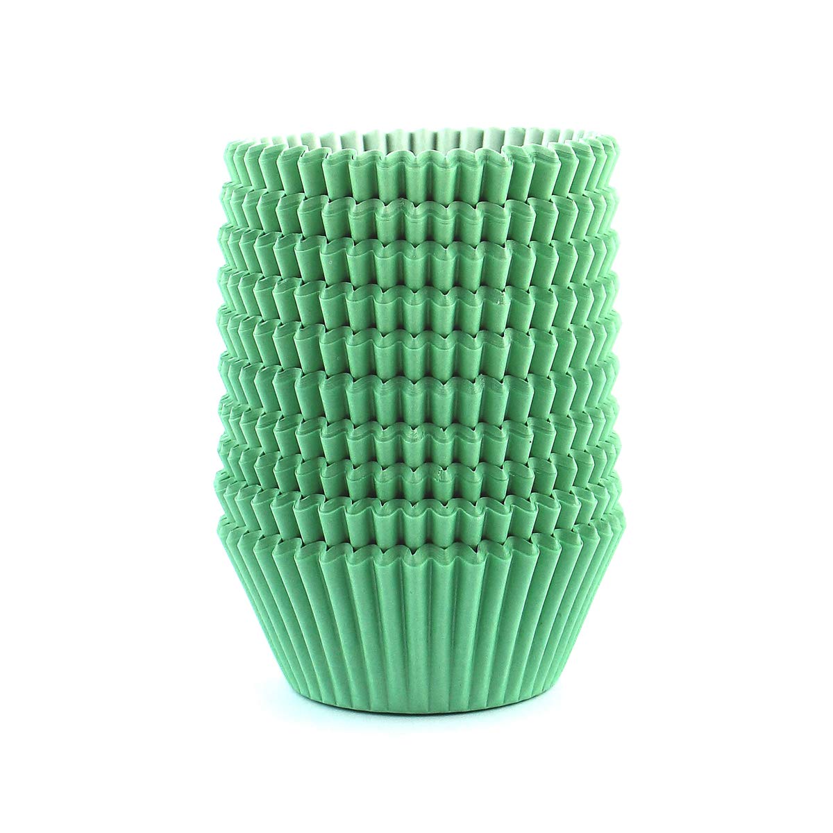 Baking Cups Cupcake Liners, Standard Sized, 300 Count (Green)
