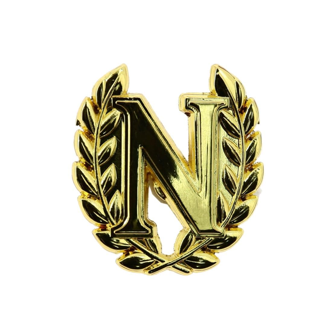 Clj Charles Le Jeune Napoleon and Golden Laurels Royal Pin - Quality Finish - Pin - Pin - Badge - French Patriots Pins, Yellow, One size