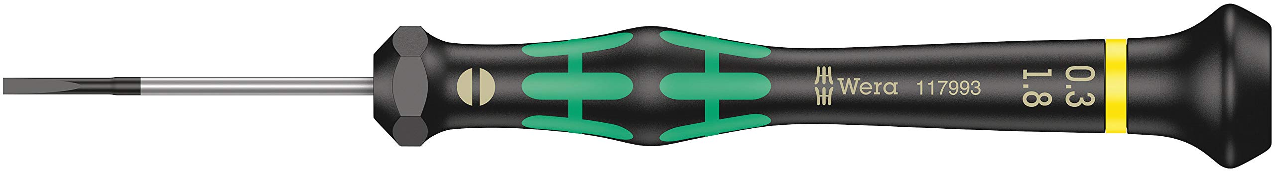 Wera Flat Precision Screwdriver 0.3 x 1.8 mm Tip