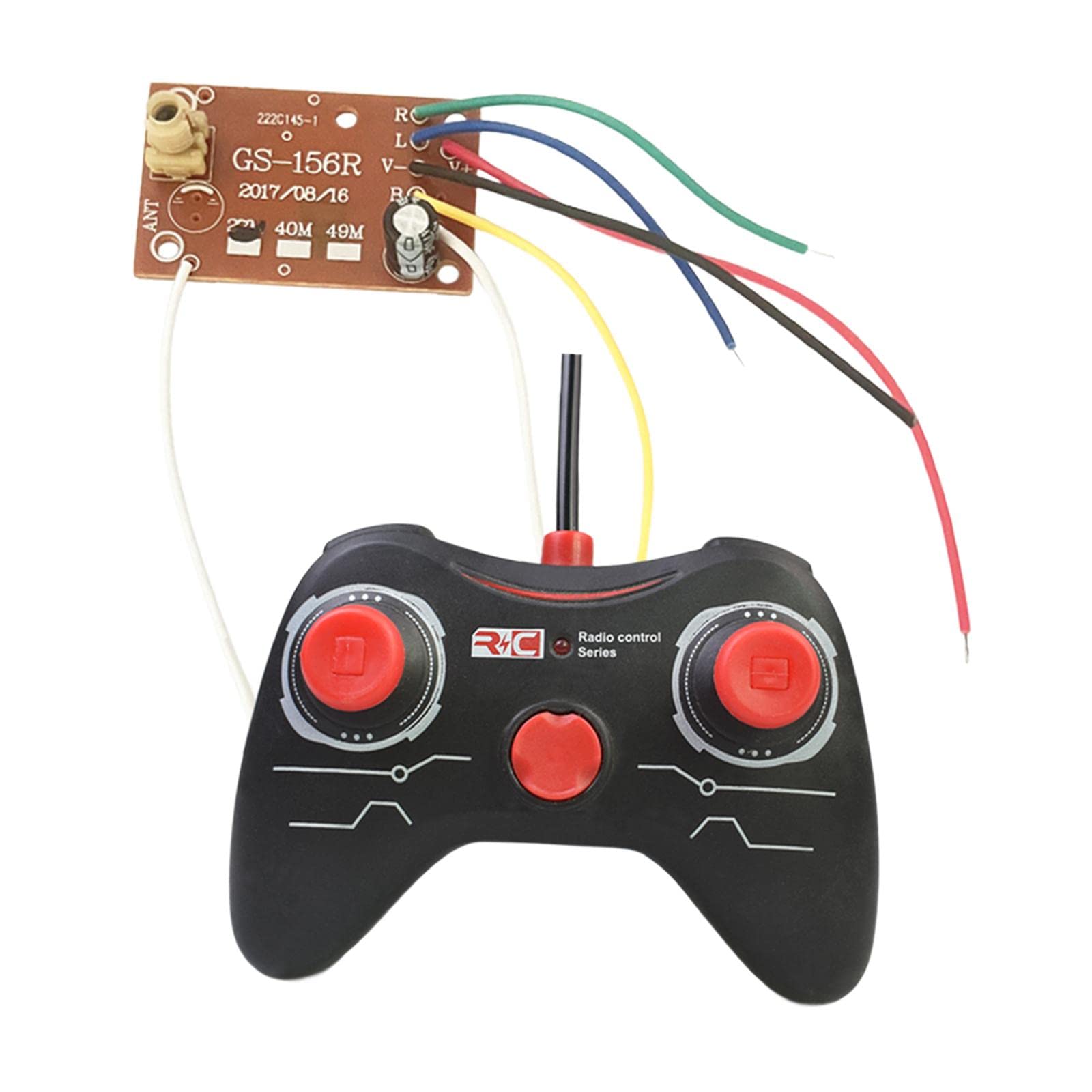 Kit télécommande universel 27MHz/49MHz destiné aux voitures télécommandées, remplace le kit compatible, accessoires RC, contrôle précis, installation facile.