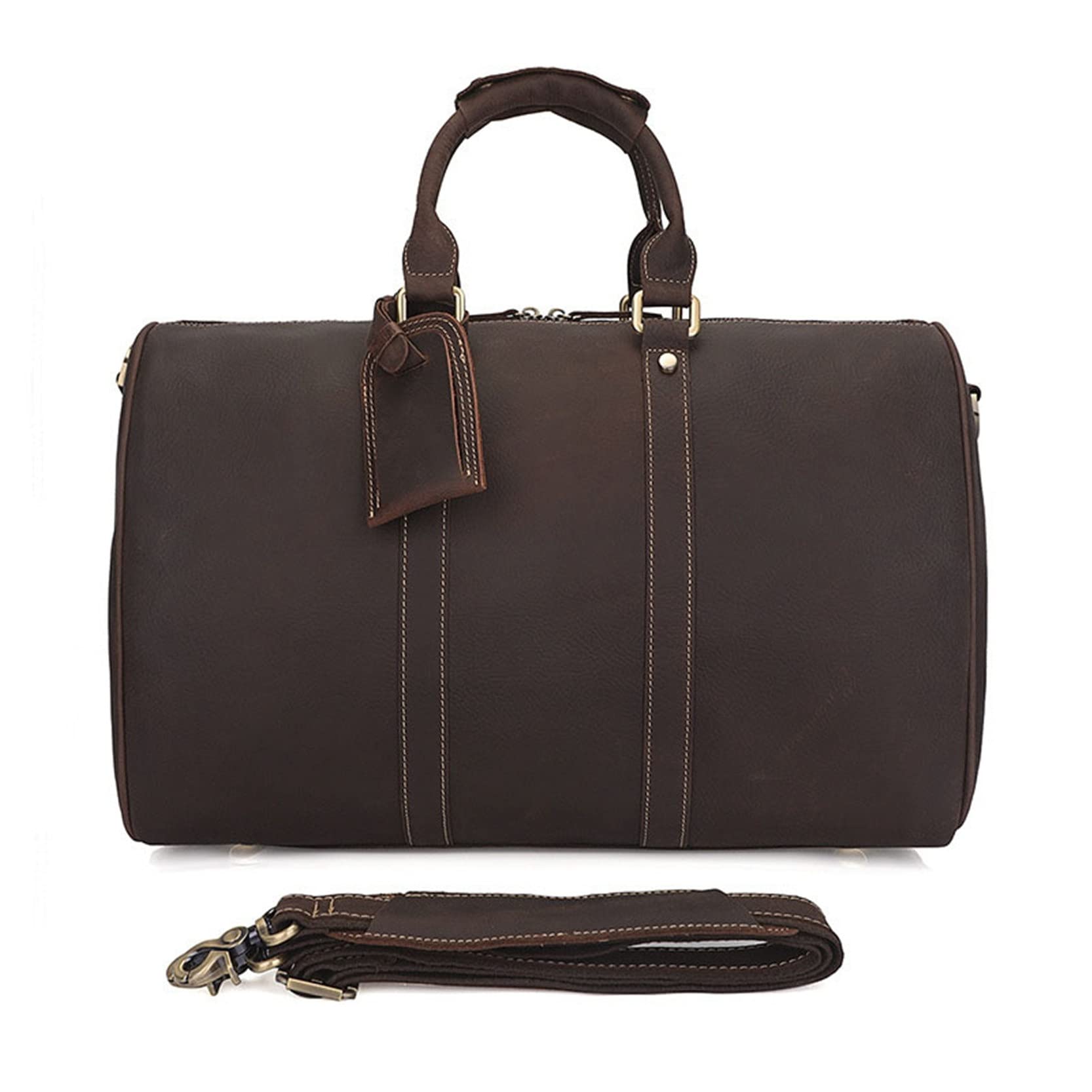 Uniseks podróż uchwyt bagaż weekendowa torebka, męska podróżna torba retro prawdziwa skóra uchwyt sakiewka torby weekendowa torba na noc bagaż ramię torba crossbody torebka na ramię torba na ramię torba na ramię torba na ramię