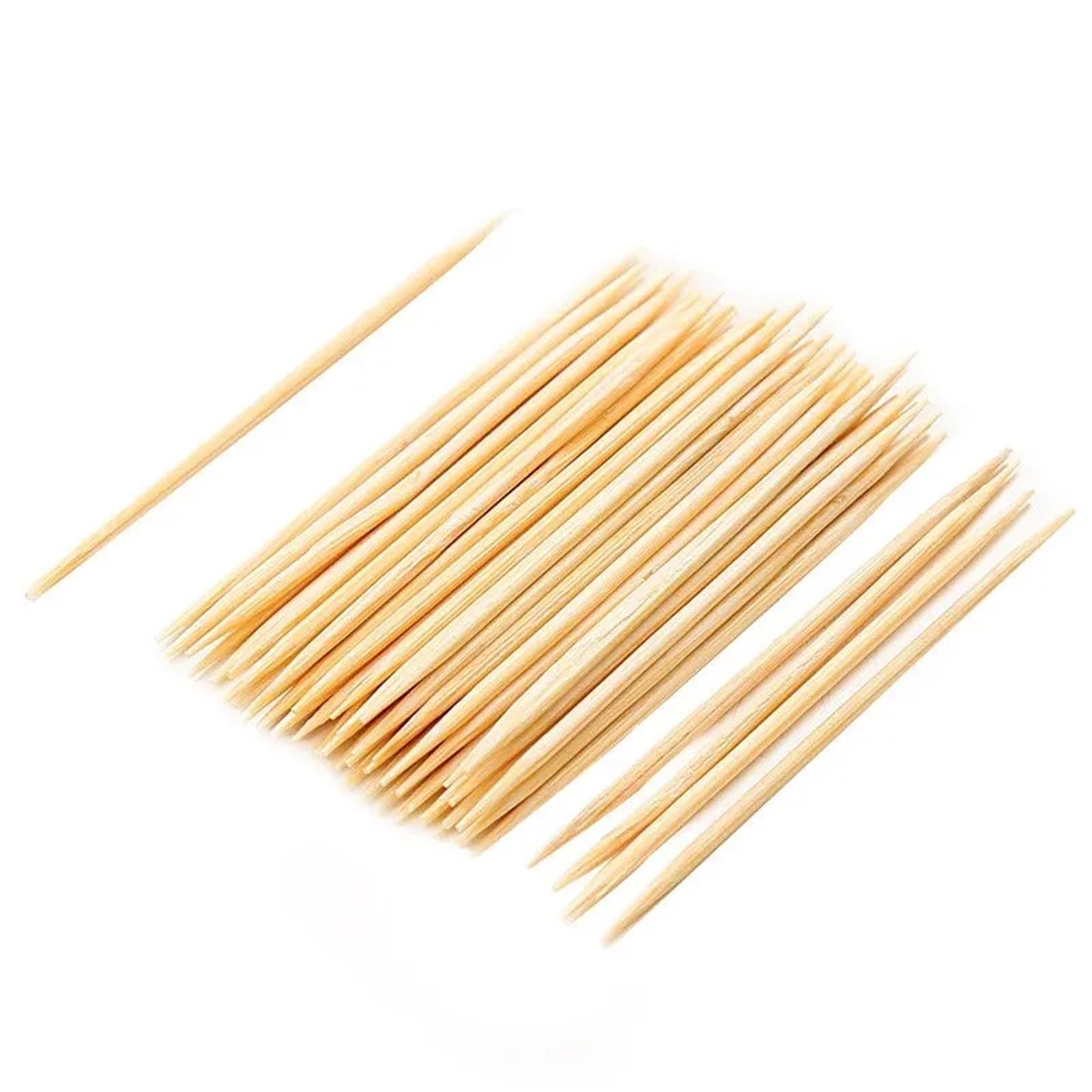 Palillos de Dientes, Palillos de Dientes Madera 10000 Unidades bambú Doble Cara Finos Desechables for Limpieza en el hogar