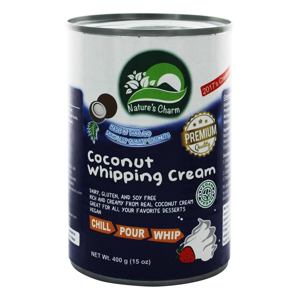 Natcharm Cream Coconut Whipping, 15 oz