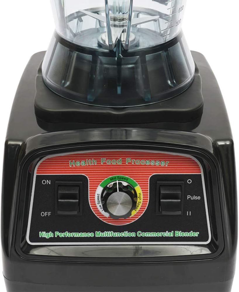 Heavy Duty Commercial,Electric Smoothie Juicer Shakes Maker 4L Ice Drink Crusher Food Processor 2800W For Shakes, Smoothies, Ice Crushing, Frozen Fruits, Soups, Dry Grinding