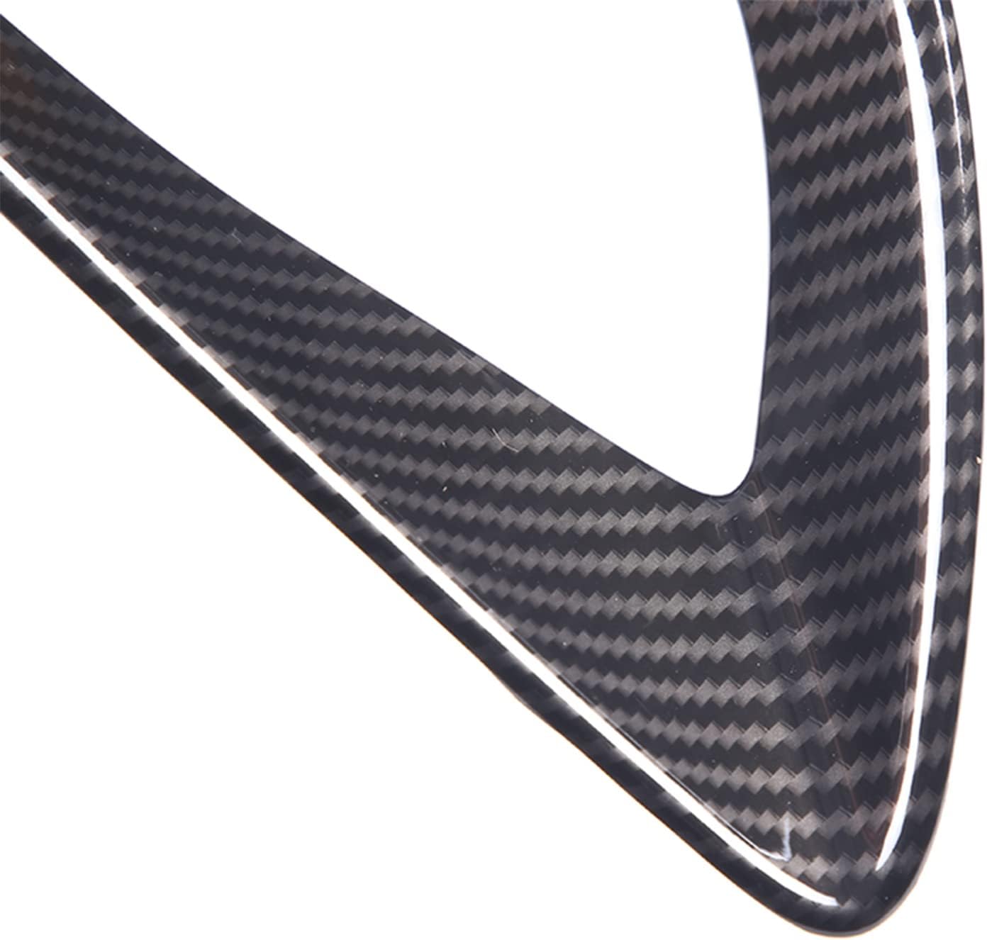 CHEAYAR Seat Adjustment Button Switch Panel Trim Cover Compatible with Chevrolet Corvette C8 2020-2023, Front Seat Adjustment Button Panel Trim, ABS C8 Interior Accessories (Carbon Fiber Pattern)
