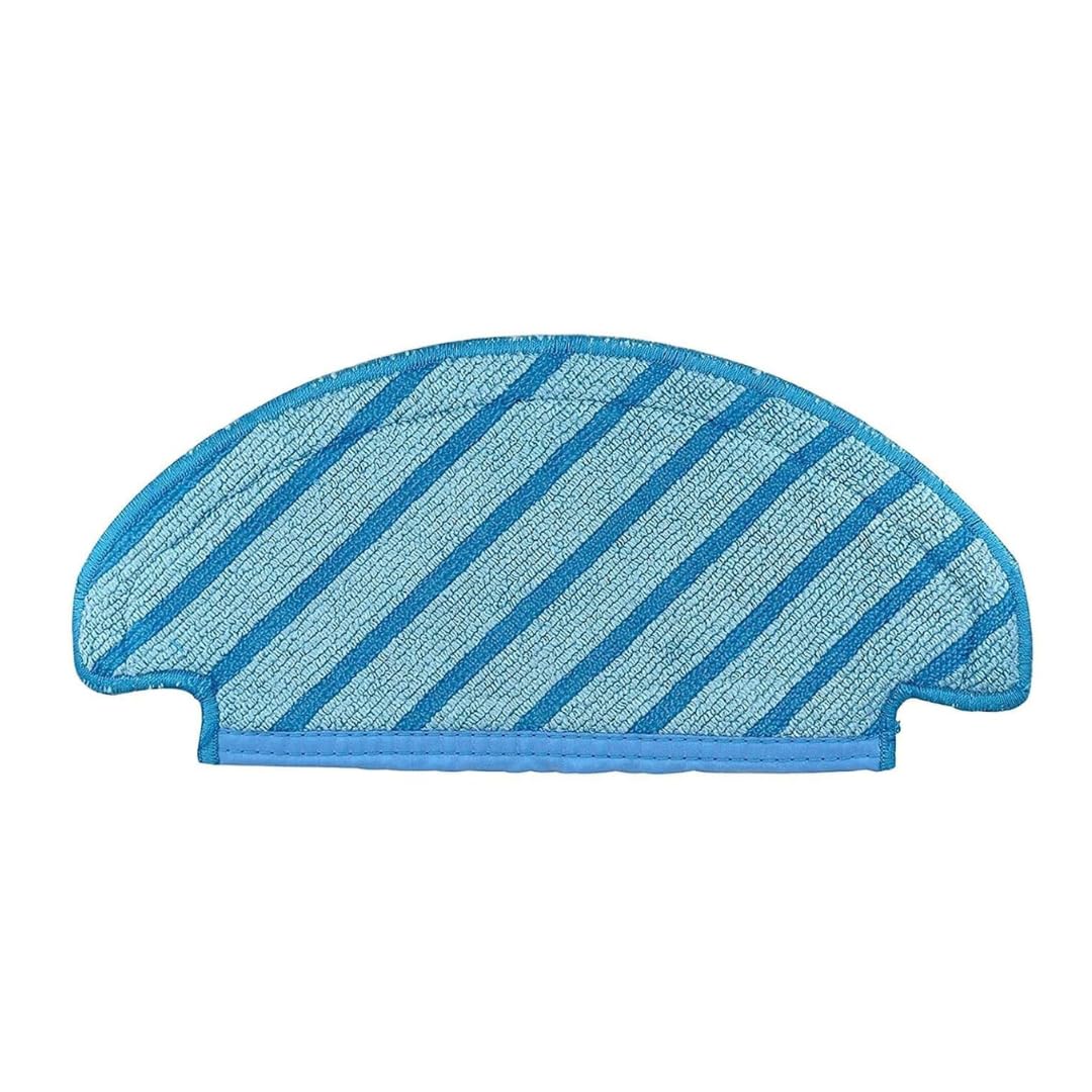 Reverbo Mop Cloths Compatible with Ecovacs Deebot Ozmo N8 | N8 Pro | T8 Series – Replacement Parts for Robotic Vacuum Cleaner | Set of 2 Washable, Reusable Microfiber Mops for Deep Floor Cleaning