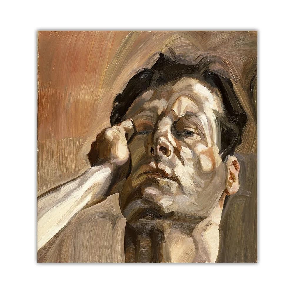 Amazon.co.jp: ルシアン・フロイド 自画像 ポスター ポートレート