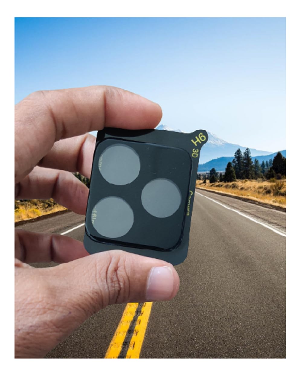 ZARALA Camera Lens Protector Tempered Glass Compatible with Smooth