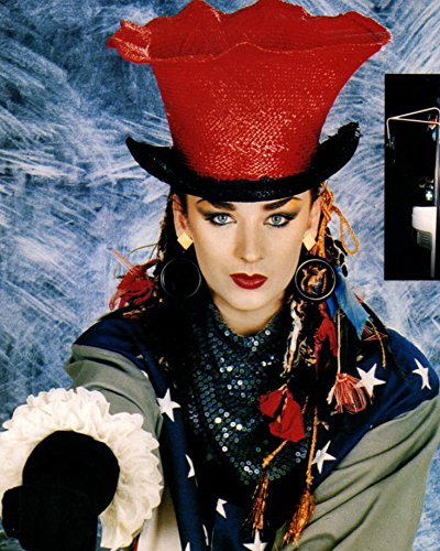 home-madeBoy George - Culture Club 8 x 10 / 8x10 Glossy Photo Picture Image #2