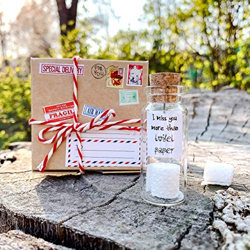 Heartfelt Quarantine Anniversary Gift: I Miss You More than Toilet Paper for Him - Funny Keepsake for Boyfriend - Image 4