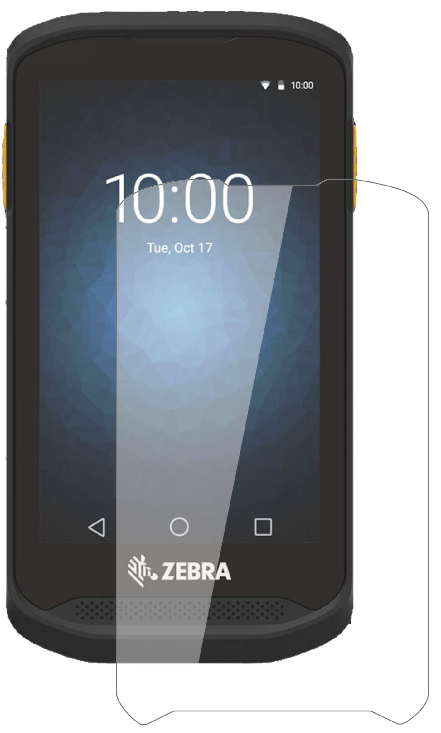Dipos 2 Pellicole Protettive In Vetro Flessibile Per Zebra TC51 – 9H Antiurto, 10 Anni Garanzia