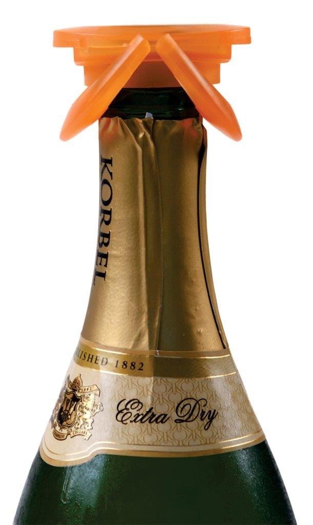 Easy-Seal Champagne Stopper (Orange)