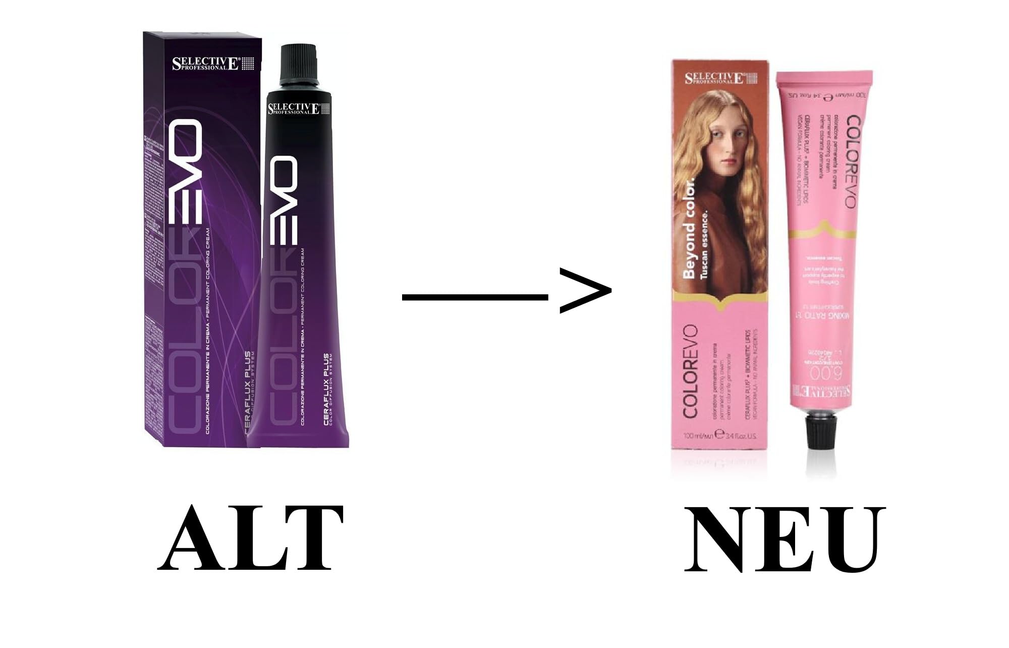 Colorevo Tinte para el pelo, 100 ml, 2 unidades, incluye pincel especial (3.00)