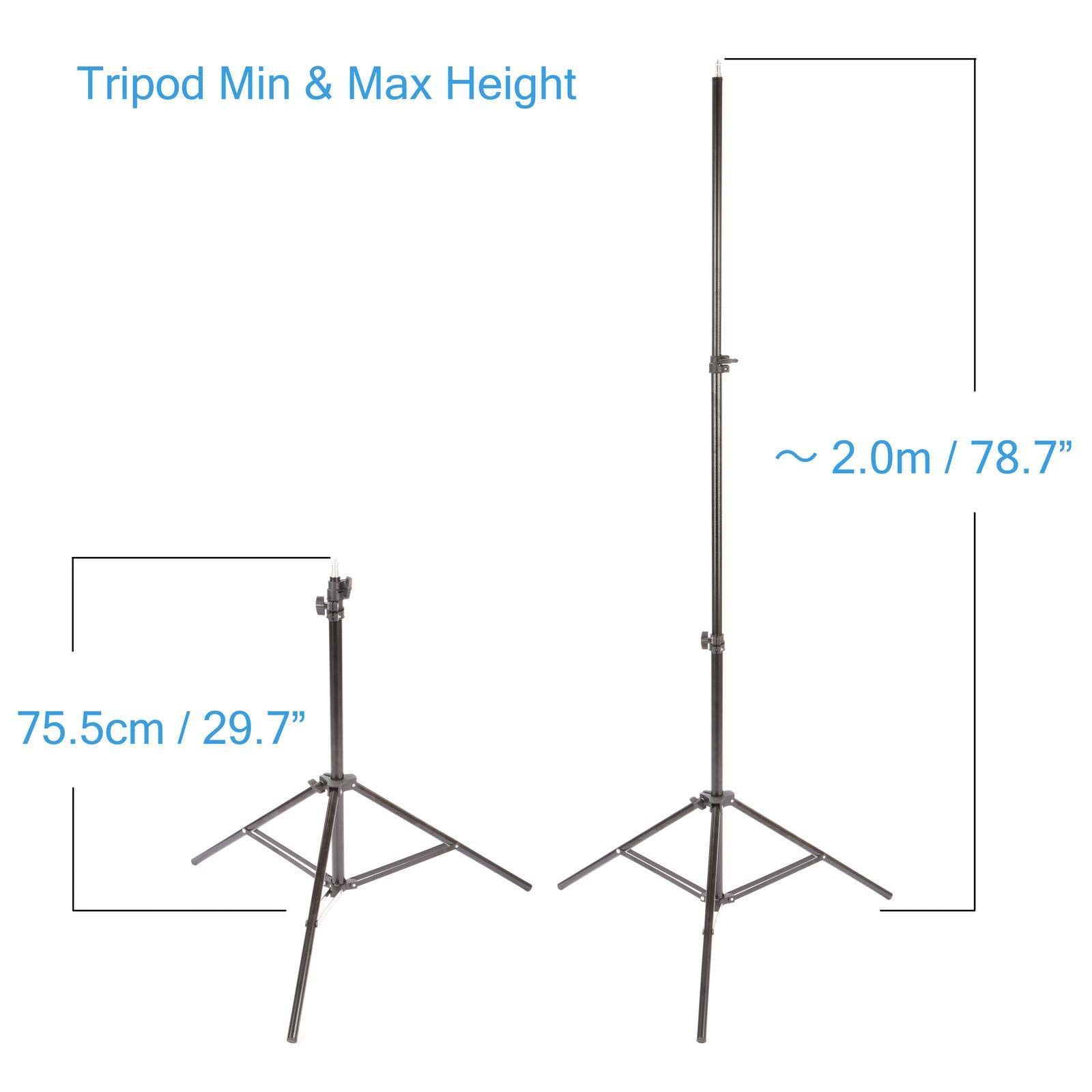 Luce ad anello da 34,3 cm con treppiedi per il Live Streaming Make Up, 40W Dimmerabile Kit di bellezza per YouTube TikTok Video Vlogging Fotografia Selfie Foto