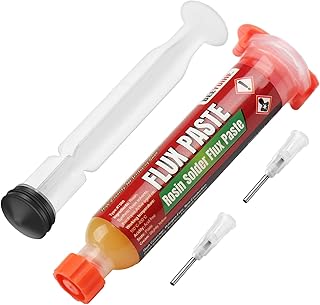 Rosin Solder Flux Paste, Flux for Soldering, for SMD PCB Electronics (10mL Syringe) #7500