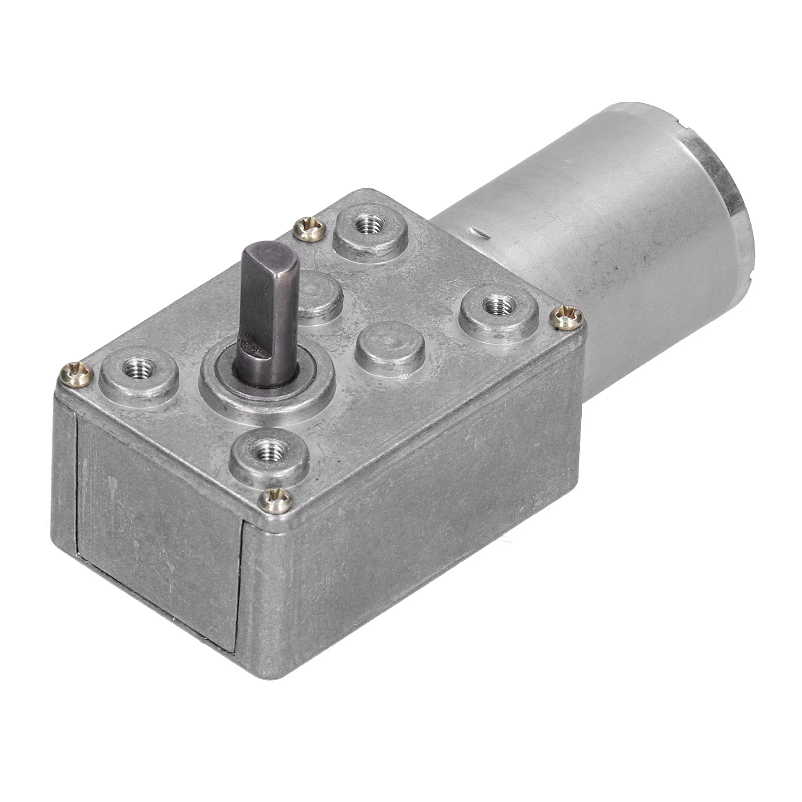 Generic Geared Motor, Self‑Locking Decelerated 150rpm No-Load Speed DC24V 10000rpm JSX69‑370 Worm Gear Motors for Factory for Electrician'