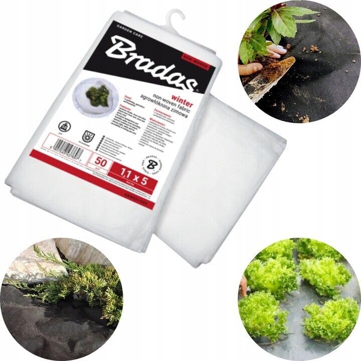 B2C Frost Protection Garden Fleece Plant Winter Fall Spring Cover Crop trees 6 SIZE Winter and Spring (1.6m x 10m, Winter-Spring 30 GSM)