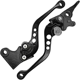 Manete Esportivo Com Regulagem Titan 125/150/160 Freio Á Disco/cb Twister Preto Black