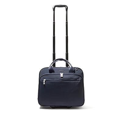 Baggallini 2 Wheel Tote Bags French Navy, Nylon/Polyester