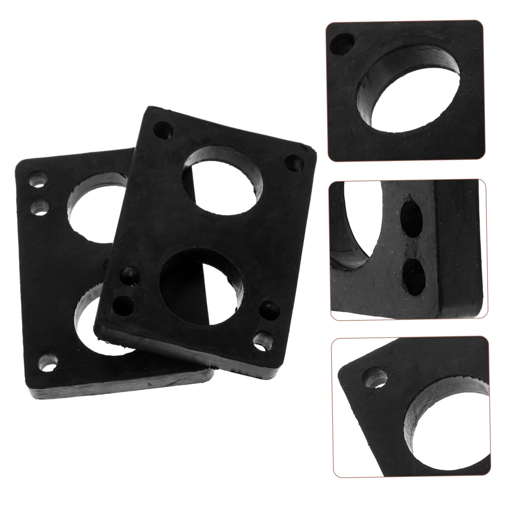 TOYANDONA Almohadillas Elevadoras De PU para Skateboard De Almohadillas De Amortiguación Pads De Damping para Y Surfboard Reducción De Vibraciones Y Estabilidad El