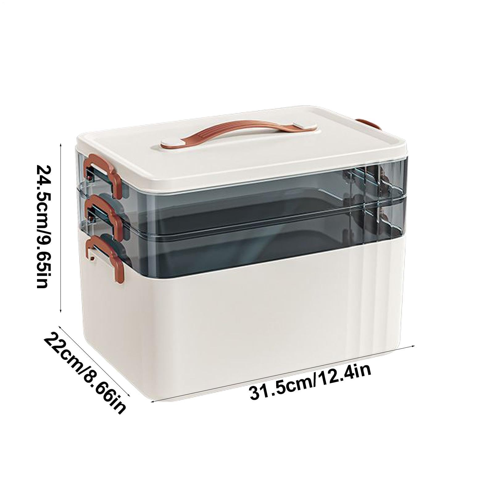 Générique Pilulier Multicouche Sécurité Familiale | Médicament Coffret Sécurité Familial Outils Pour Voyages Camping Maison Extérieur Voiture Rangement