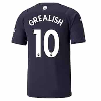 Puma マンチェスターシティーGrealish 10 PUMA Mens Manchester City 3rd 21/22 with Jack Grealish