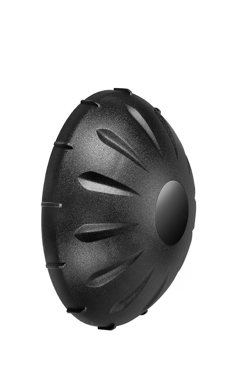 BeB ROUND – Fotocélula fija de exterior, 12/24 V, reemplazo fotocélulas empotrables, negro