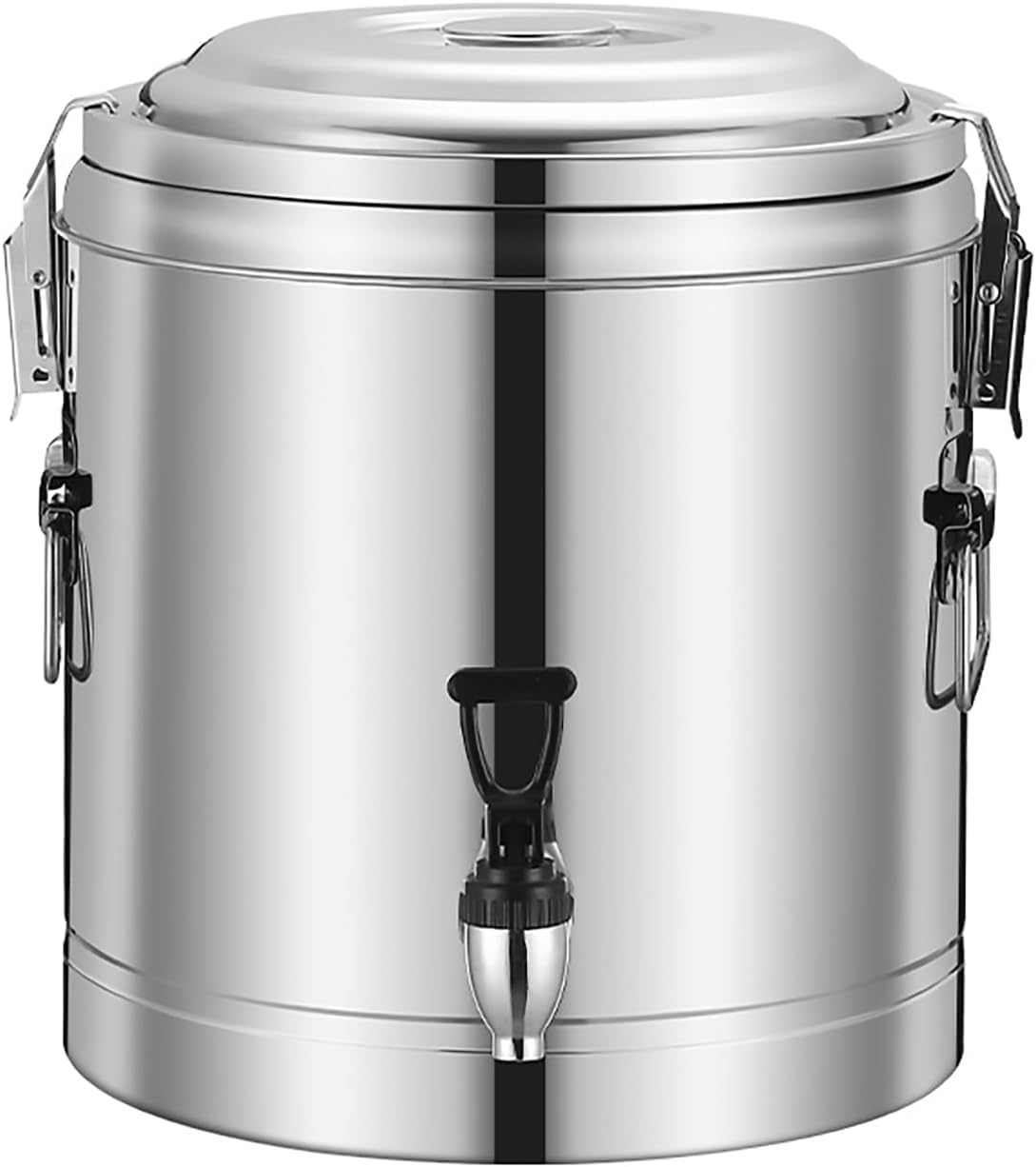 AYCDL Stainless Steel Drink Dispenser - Insulated Thermos for Hot & Cold Beverages, Ideal for Parties and Catering,20l