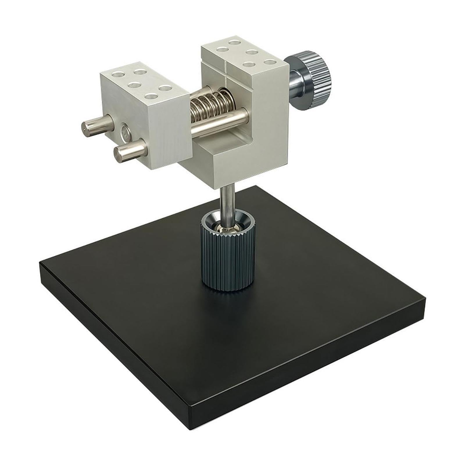 Mini Morsa da Banco in Lega di Alluminio, Morsetto da Tavolo Regolabile 90° per Modellismo, Pittura, Riparazioni Fai da Te