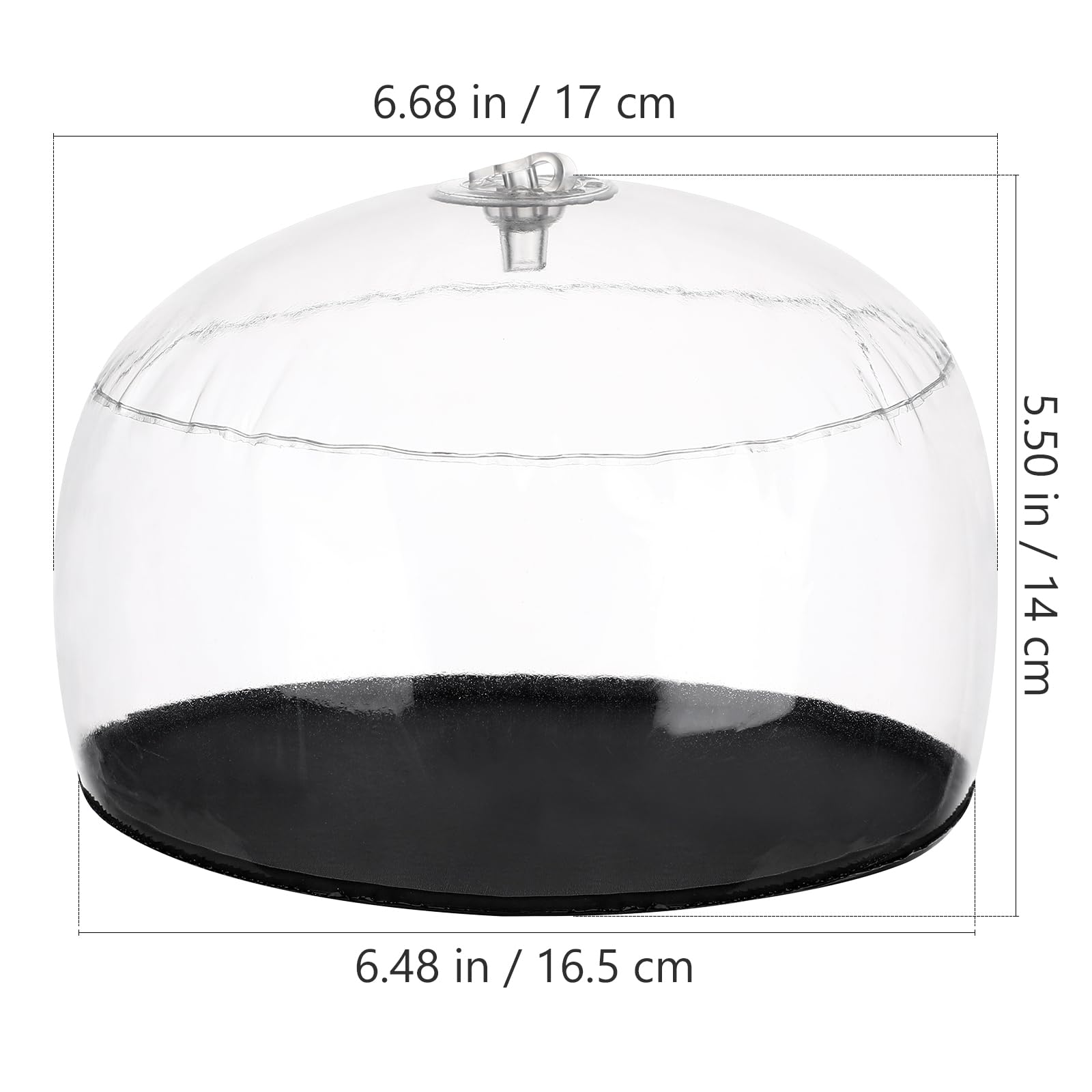 Cabilock 12 Articles Porte-Chapeaux Gonflable En Pvc Support D'Affichage Pour Maison Et Boutique Rangement Protecteur De Forme De Chapeau 7.48 X 6.50 X 66.14 Pouces