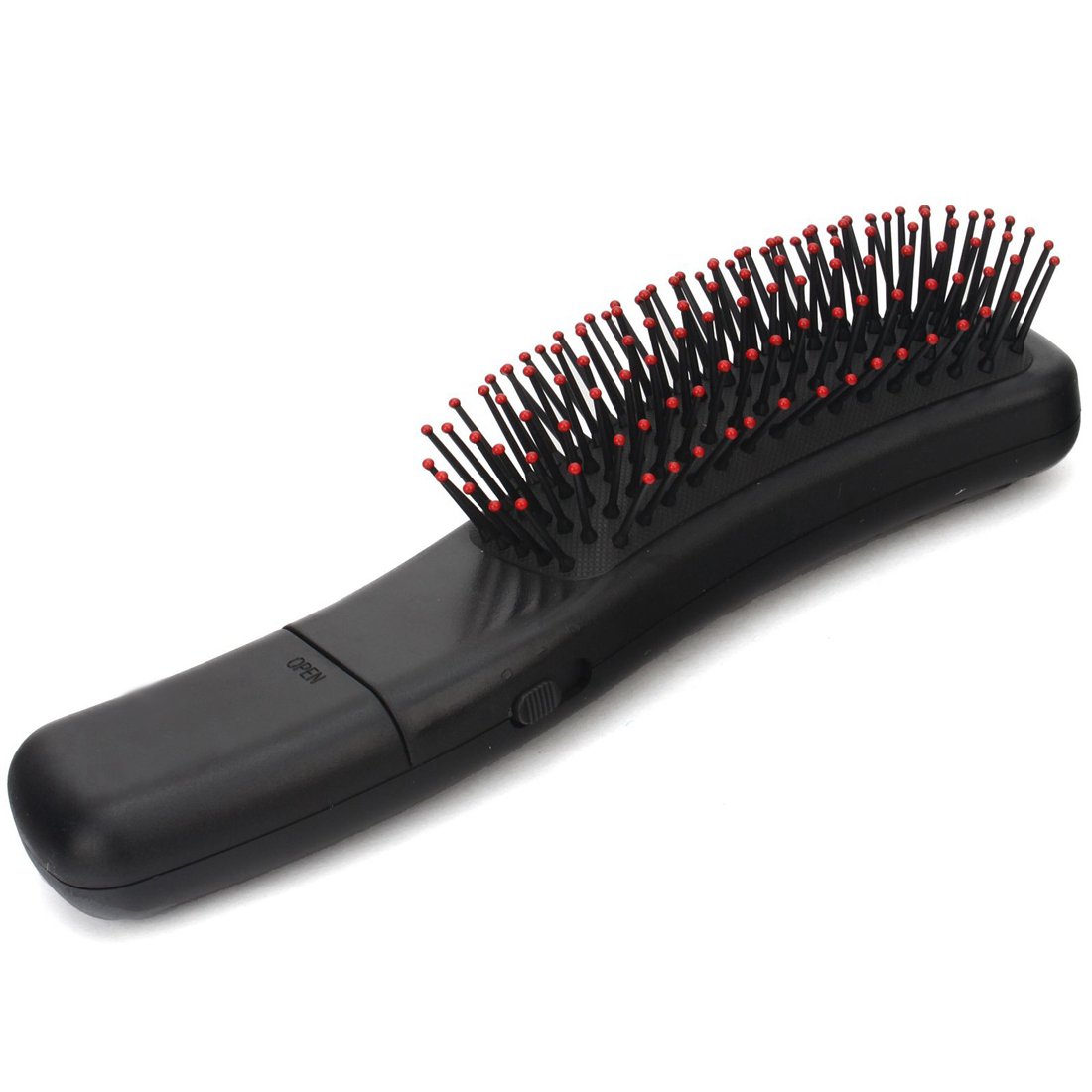 Electric Therapeutic Massage Comb, Black, 2 Count