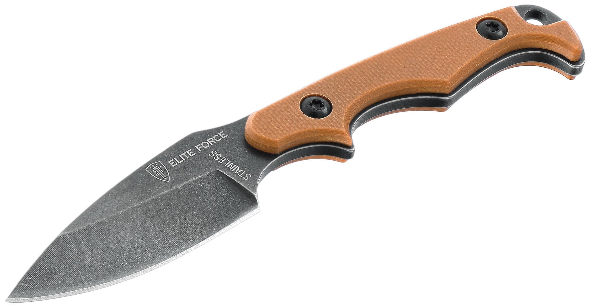 Elite Force Messer EF714 Feststehendes Messer - Allroundmesser, Neck-Knife mit Kydexscheide