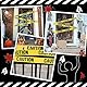 SUNYOK Halloween Tatort Dekorationen 18pcs Warnband Halloween Absperrband 1–10 Beweismarker Halloween Aufkleber Blutige Handabdrücke Fußabdrücke Schwarzer Vorhang für Halloween Party Horror Deko