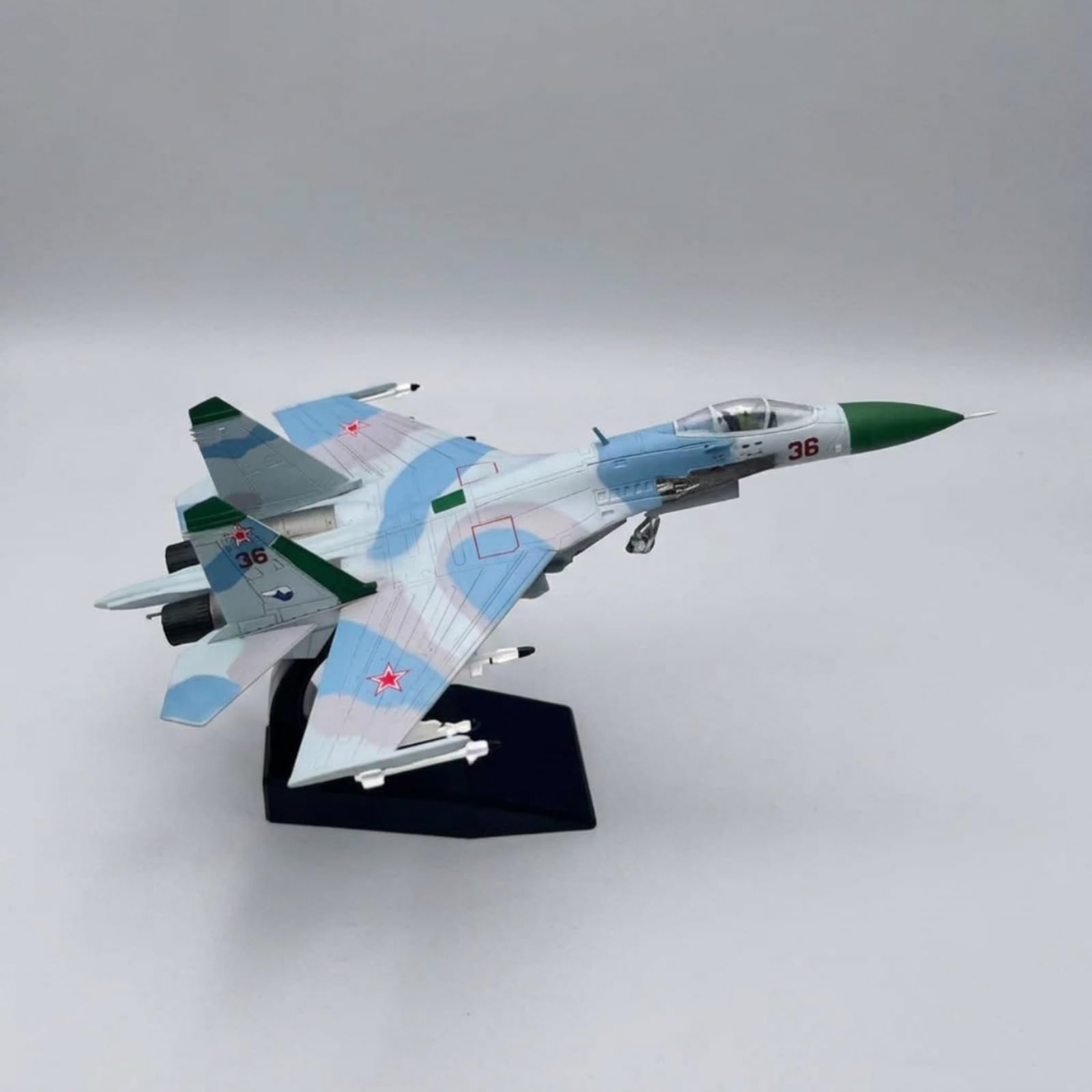 Harilla Riproduzione Aereo Modello Aereo Aereo da Collezione Jet da Esposizione Realistica 1 100 con Finiture Nitide Supporto per Posizionamento Dinamico
